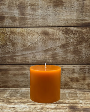 Pumpkin Pie Pillar Candles