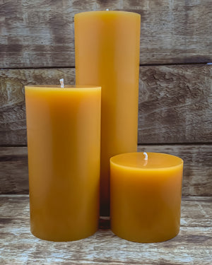 Applejack Pillar Candles