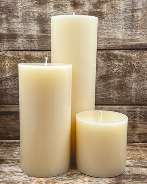 Sugar Cookie Pillar Candles