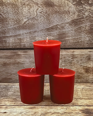 Mahogany and Teakwood Votive Candles
