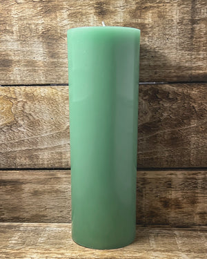 Season's Greetings Pillar Candles