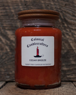 Cedar Breeze Jar Candles