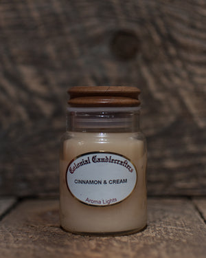 Cinnamon & Cream Jar Candles