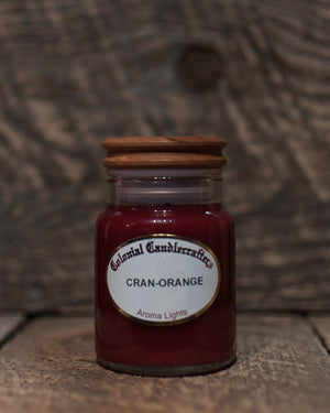 Cran-Orange Jar Candles
