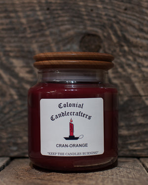 Cran-Orange Jar Candles