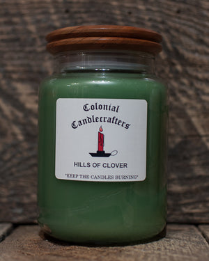 Hills of Clover Jar Candles