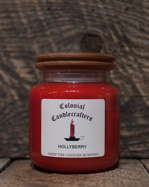 Hollyberry Jar Candles