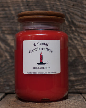 Hollyberry Jar Candles