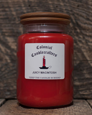 Juicy Macintosh Jar Candles