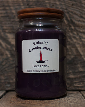 Love Potion Jar Candles