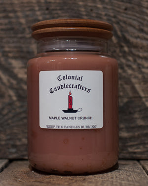 Maple Walnut Crunch Jar Candles