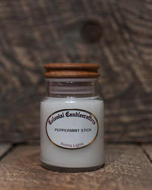 Peppermint Stick Jar Candles