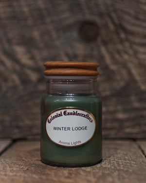 Winter Lodge Jar Candles