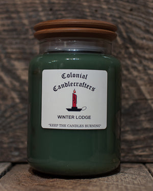 Winter Lodge Jar Candles