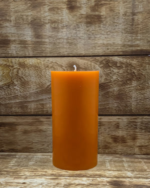 Pumpkin Pie Pillar Candles