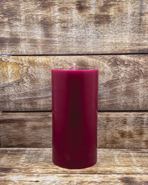 Cran-Orange Pillar Candles