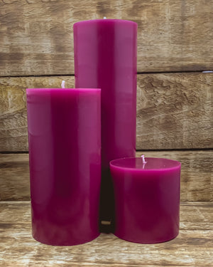 Plumeria Pillar Candles