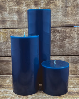 Blueberry Muffin Pillar Candles