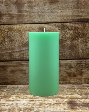 Honeydew Pillar Candles