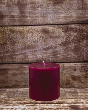 Mulberry Pillar Candles
