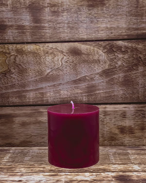 Mulberry Pillar Candles