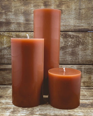 Cinnamon Bun Pillar Candles