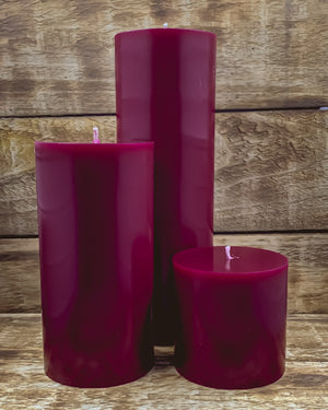 Wild Berries & Cream Pillar Candles