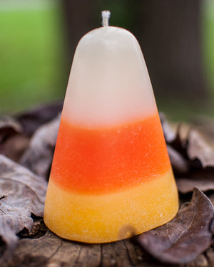 Candy Corn Candle