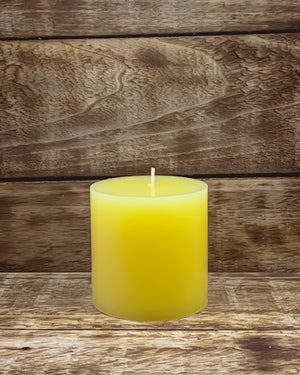 Zesty Lemon Pillar Candles