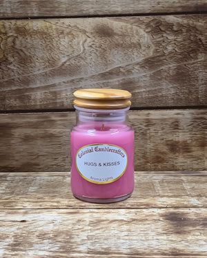 Hugs & Kisses Jar Candles