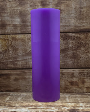 Lilac Pillar Candles