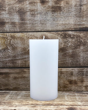 Peppermint Stick Pillar Candles