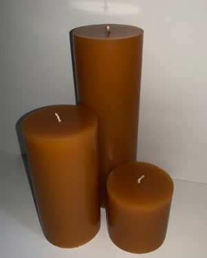 Butterscotch Toffee Pillar Candles