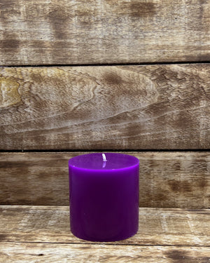 Sweet Pea & Hyacinth Pillar Candles