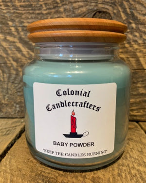Baby Powder Jar Candles