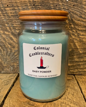 Baby Powder Jar Candles