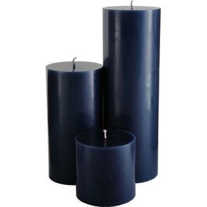 Starry Night Pillar Candles