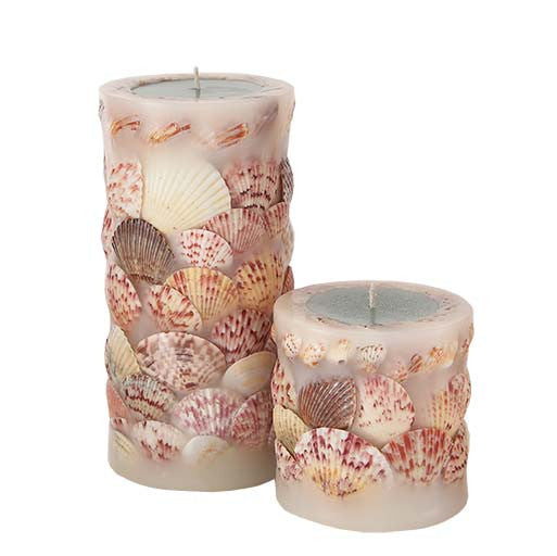 Seashell Candle